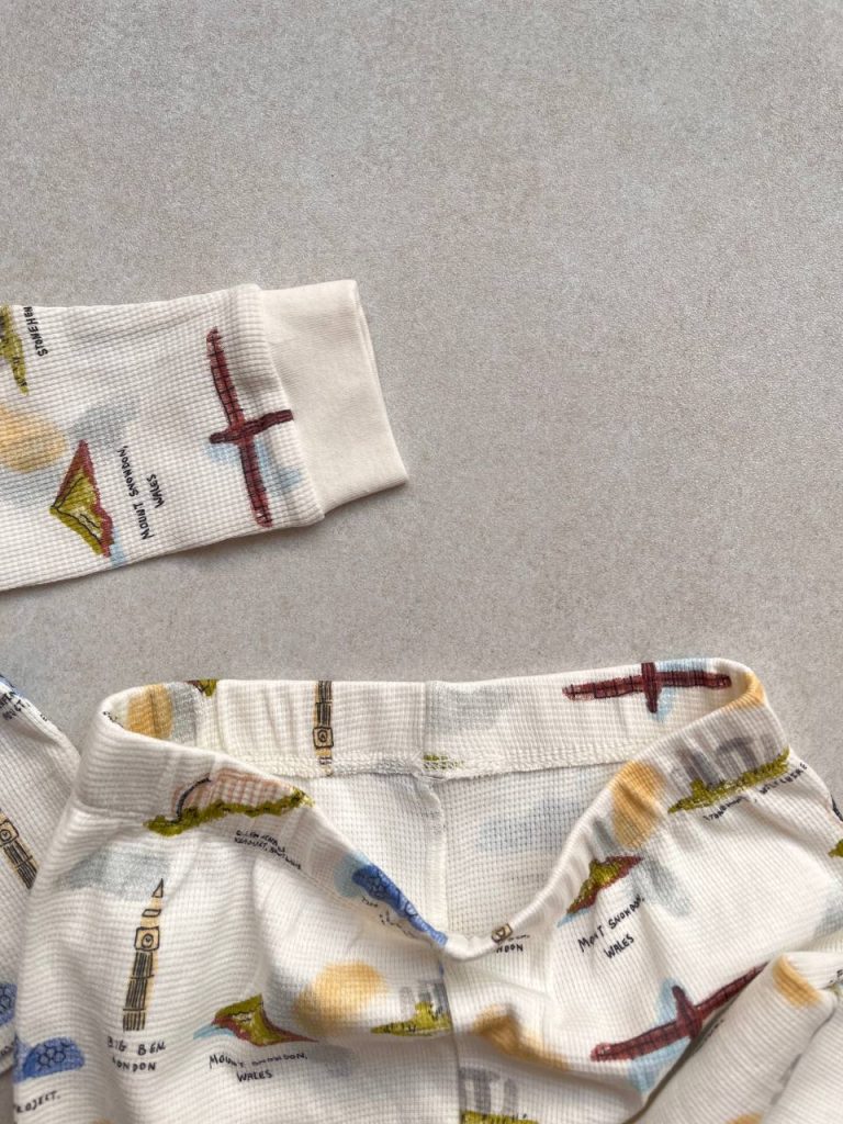 ست بلوز شلوار راحتی بیسکوییتی کد 101