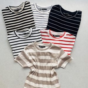 تیشرت راه راه ریلی کد 104