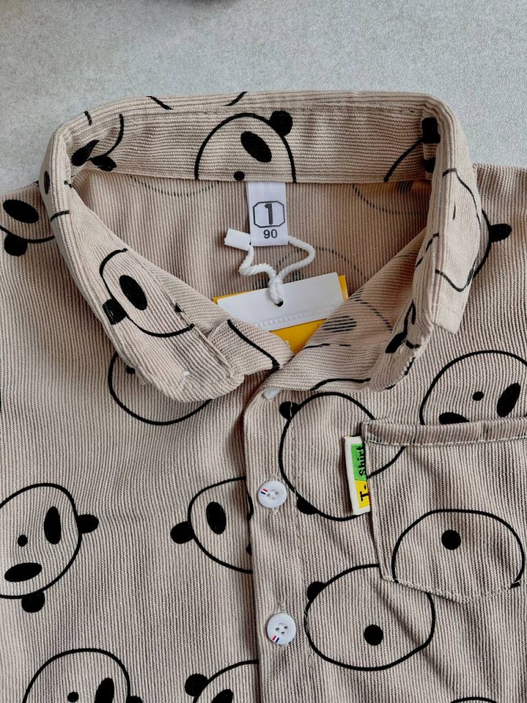 پیراهن تک کبریتی طرح پاندا کد 109