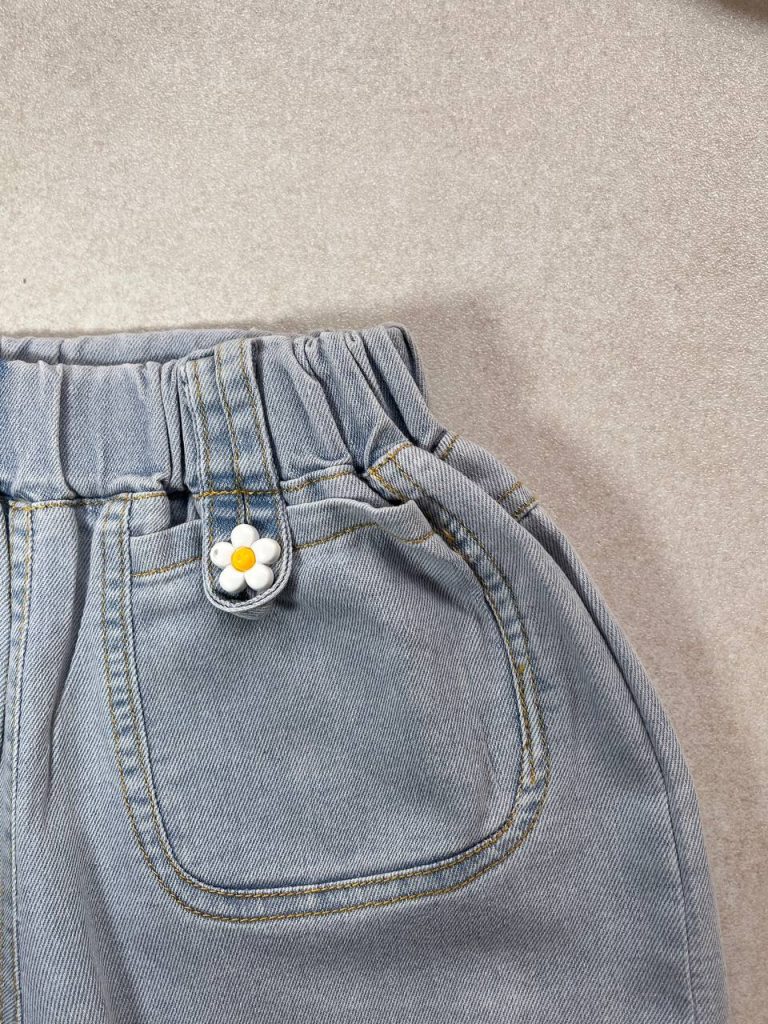 شومیز و شرتک جین دخترانه کد 113