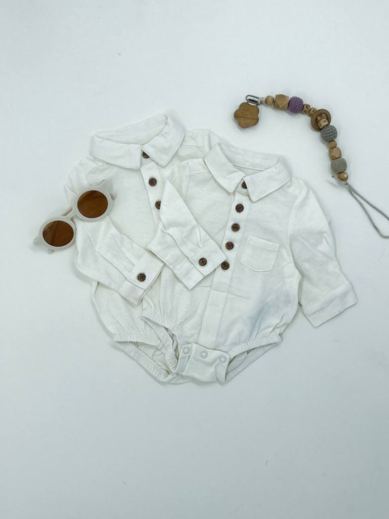 بادی سفید اسپرت نخ پنبه جیبدار چهار فصل کد 116