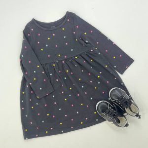 پیراهن آستین بلند دخترانه کد 120