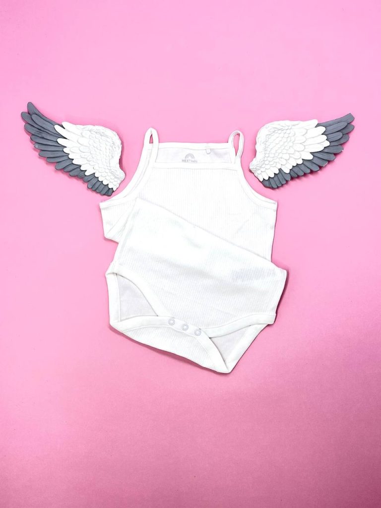 بادی دخترانه دو بند سفید کد 126