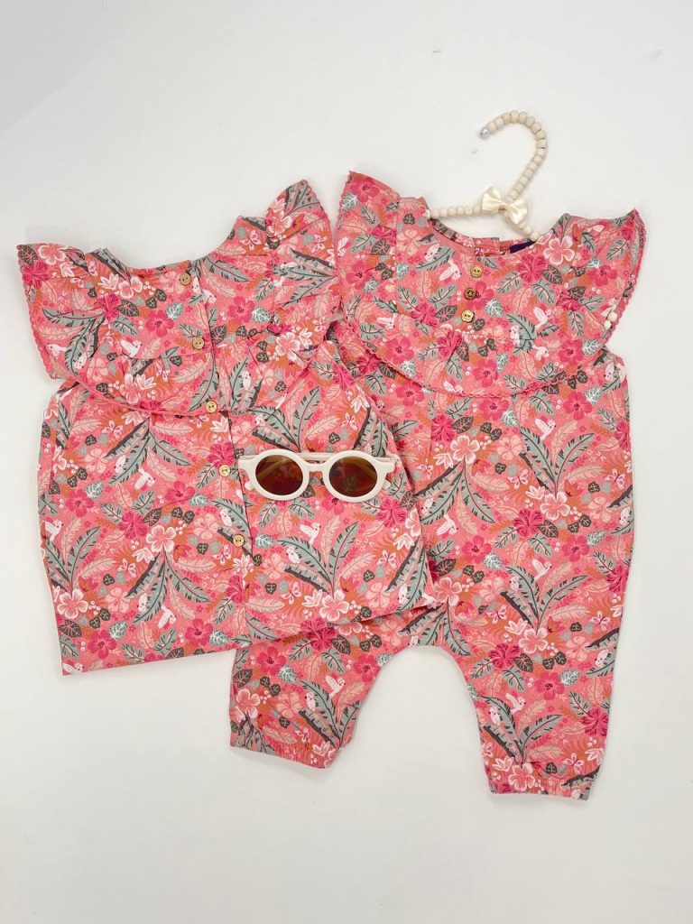 بیلر دخترانه پشت دکمهدار کد 131