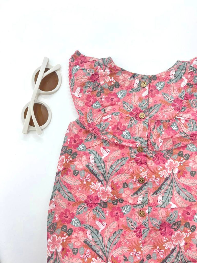 بیلر دخترانه پشت دکمهدار کد 131