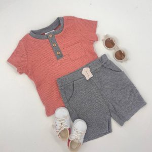 ست تیشرت شلوارک اسپرت کد 146