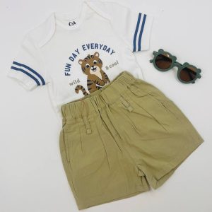 شورتک اسپرت رنگ سبز کد 151