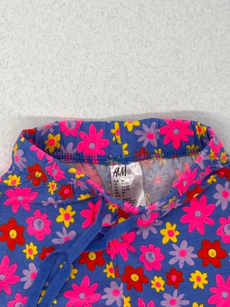 تیشرت و شلوار طرح گل از برند H&M کد 161