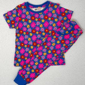 تیشرت و شلوار طرح گل از برند H&M کد 161