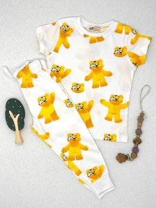 تیشرت و شلوار اسپرت H&M با طرح خرس کد 162